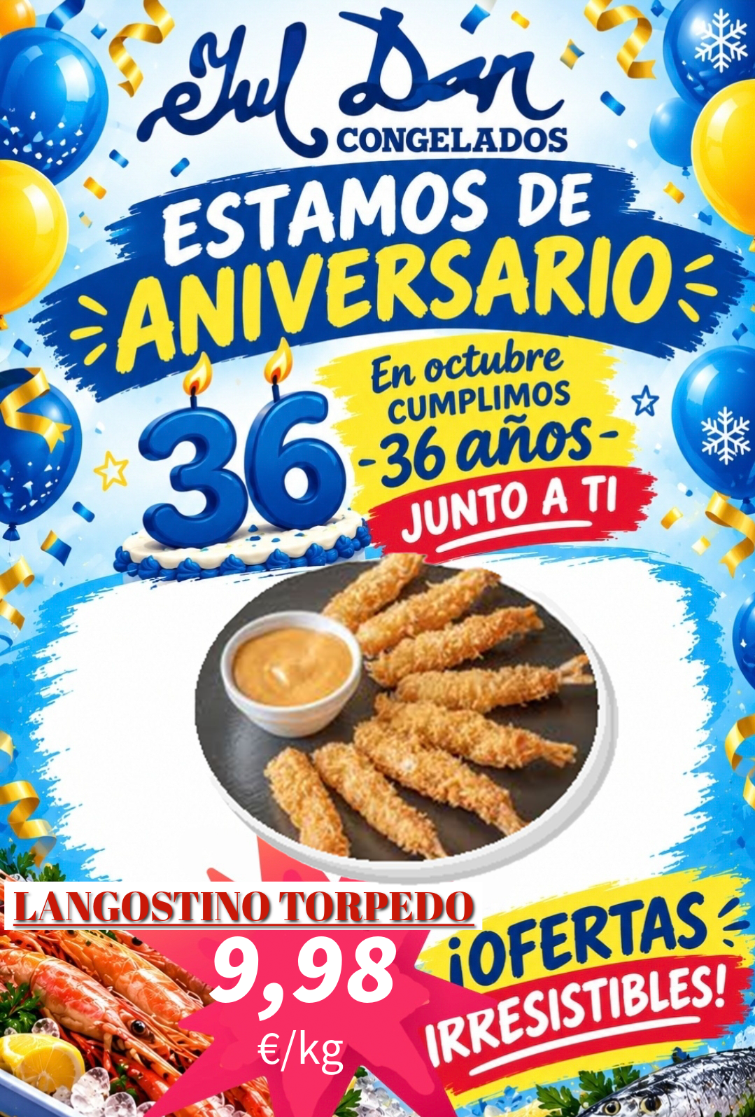 Langostino Torpedo