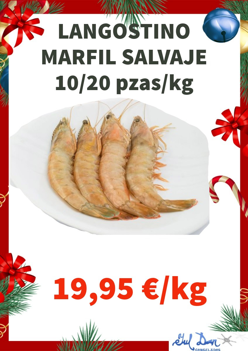 Langostino Marfil 10/20