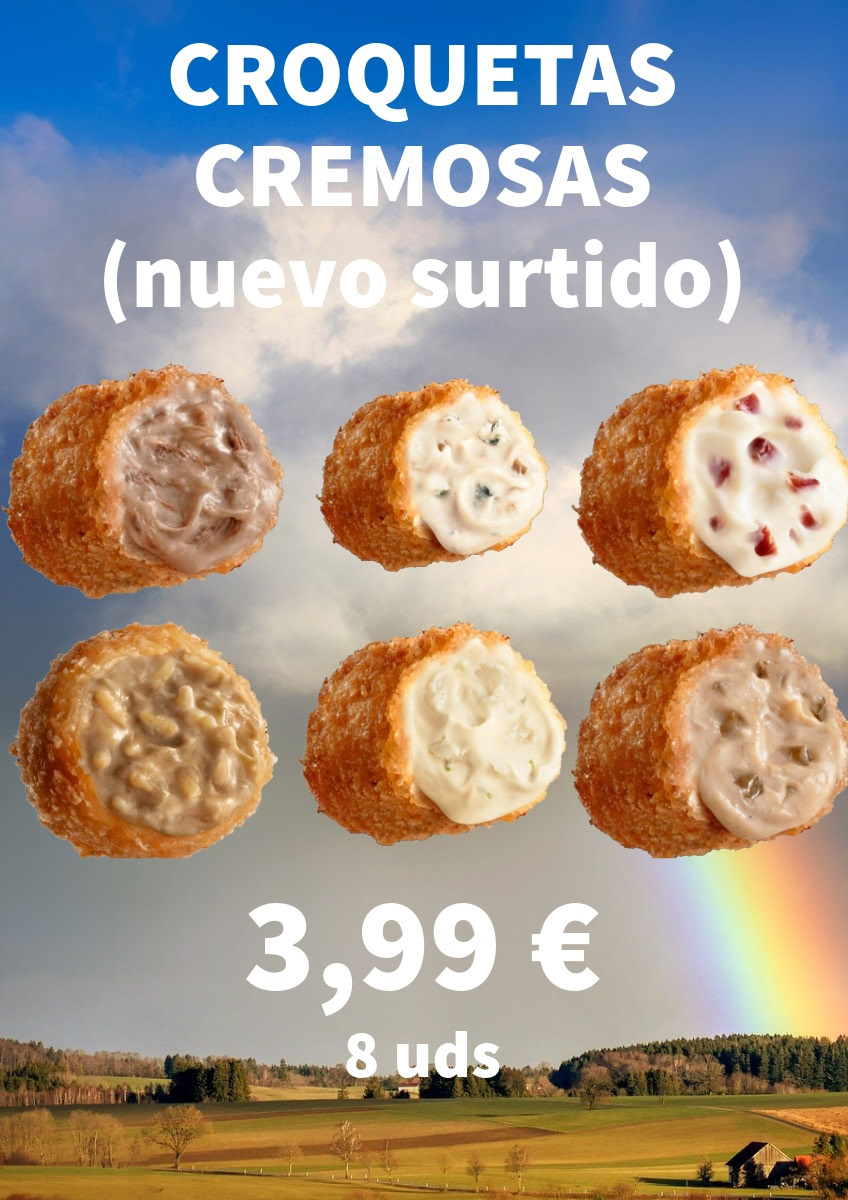 Croquetas cremosas