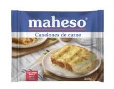 Canelones de carne maheso